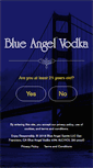 Mobile Screenshot of blueangelvodka.com